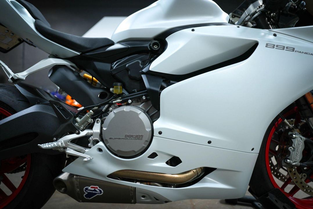 2014 Ducati 899 Panigale White