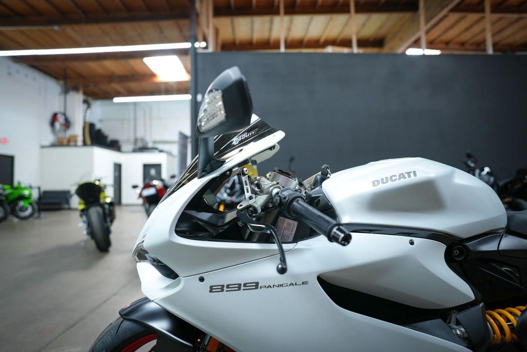 2014 Ducati 899 Panigale White