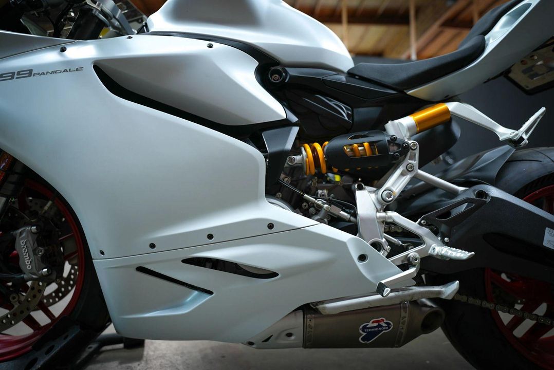2014 Ducati 899 Panigale White