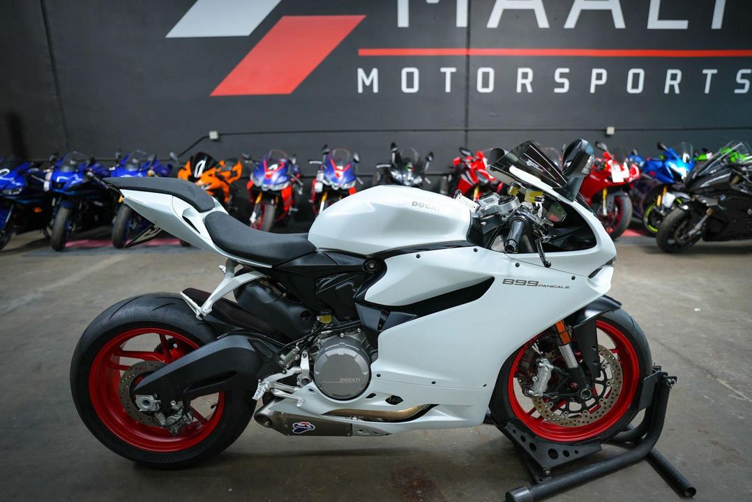 2014 Ducati 899 Panigale White