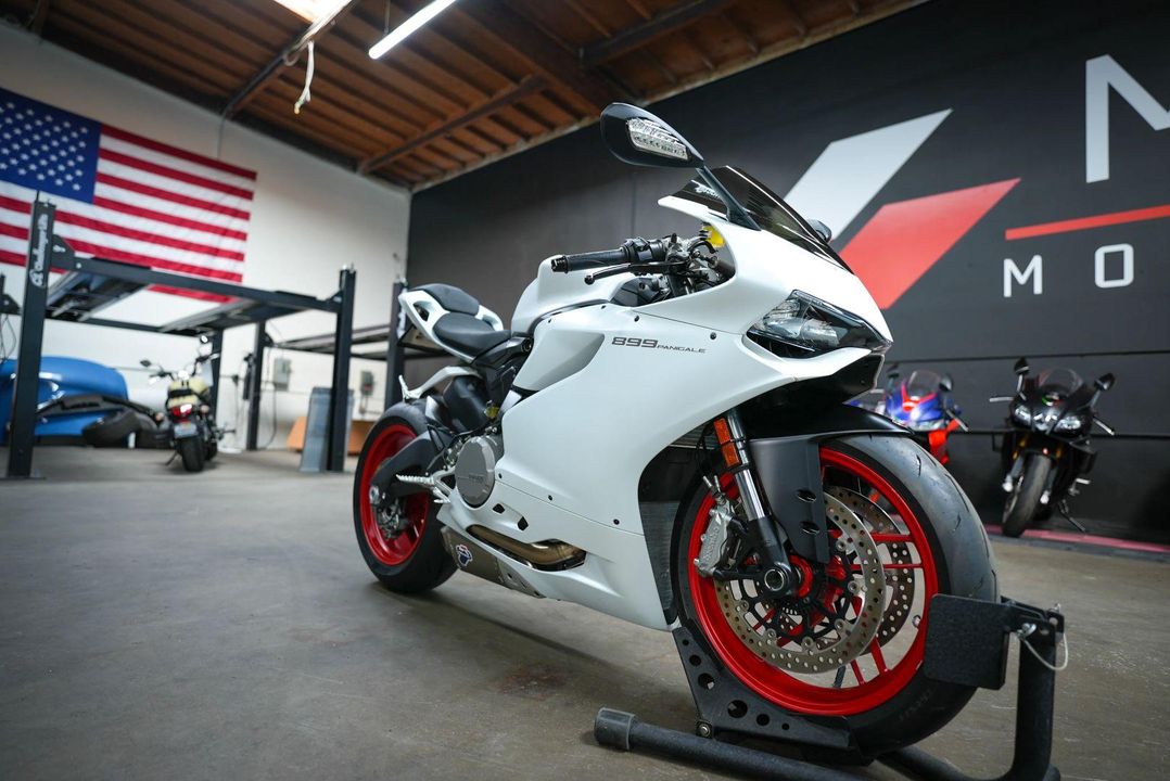 2014 Ducati 899 Panigale White