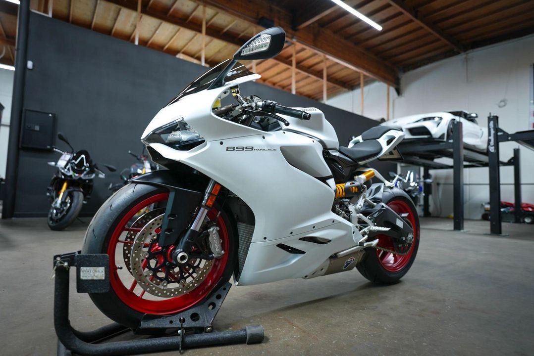 2014 Ducati 899 Panigale White