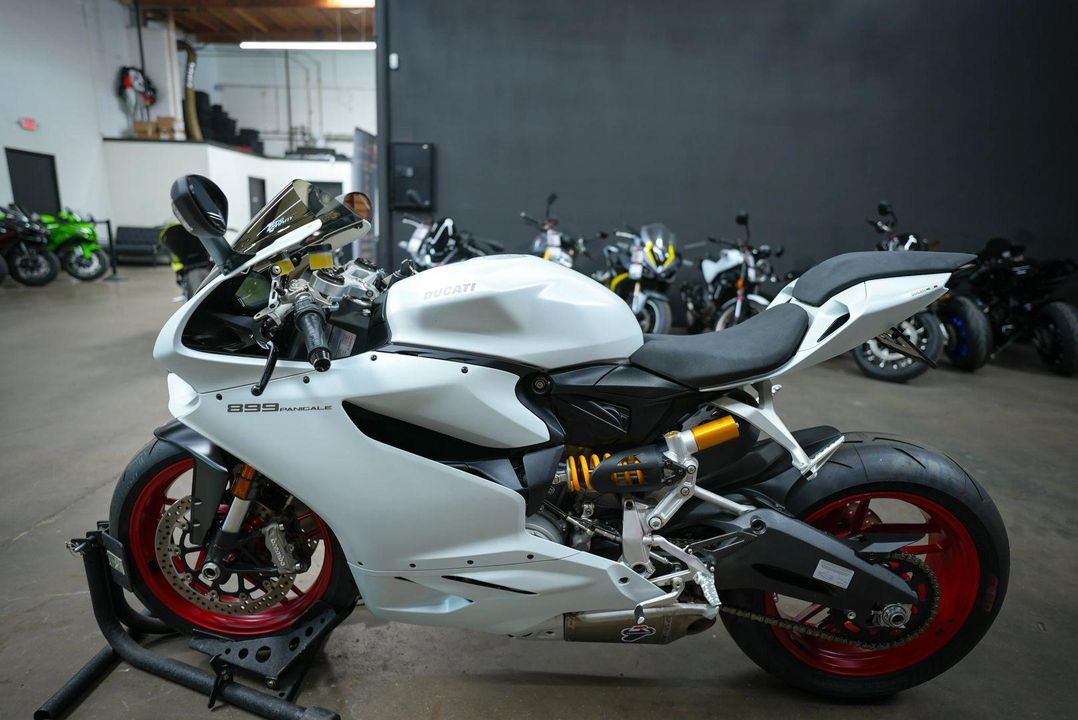 2014 Ducati 899 Panigale White