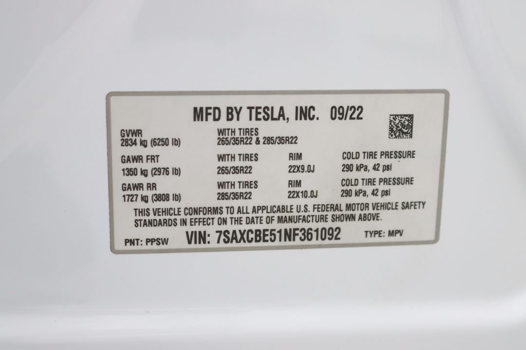 2022 Tesla Model X