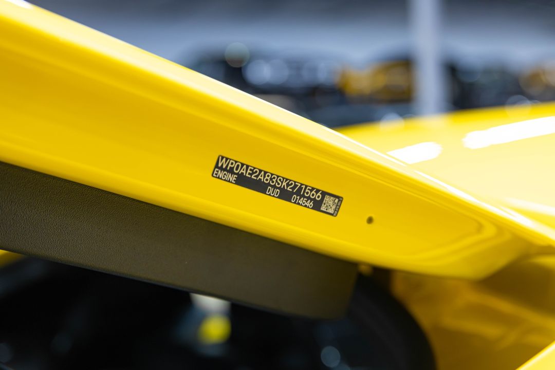 2025 Porsche GT4 RS Weissach