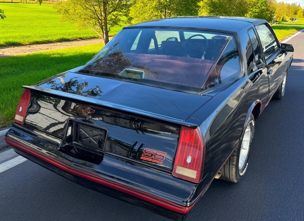 1987 CHEVROLET MONTE  CARLO  SS AERO COUPE T TOPS
