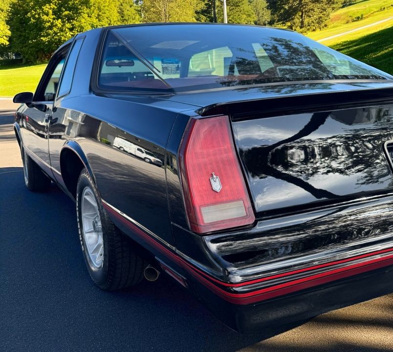 1987 CHEVROLET MONTE  CARLO  SS AERO COUPE T TOPS