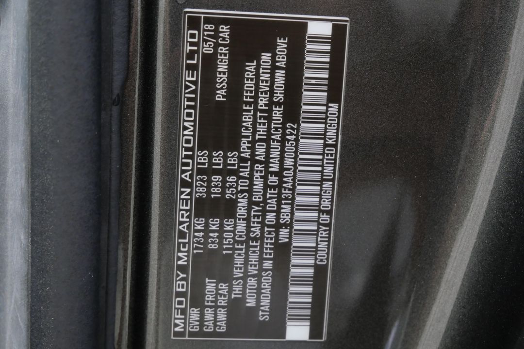 2018 McLaren 570S Spider