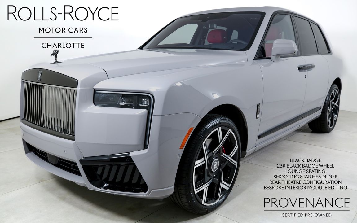 2025 Rolls-Royce Black Badge Cullinan