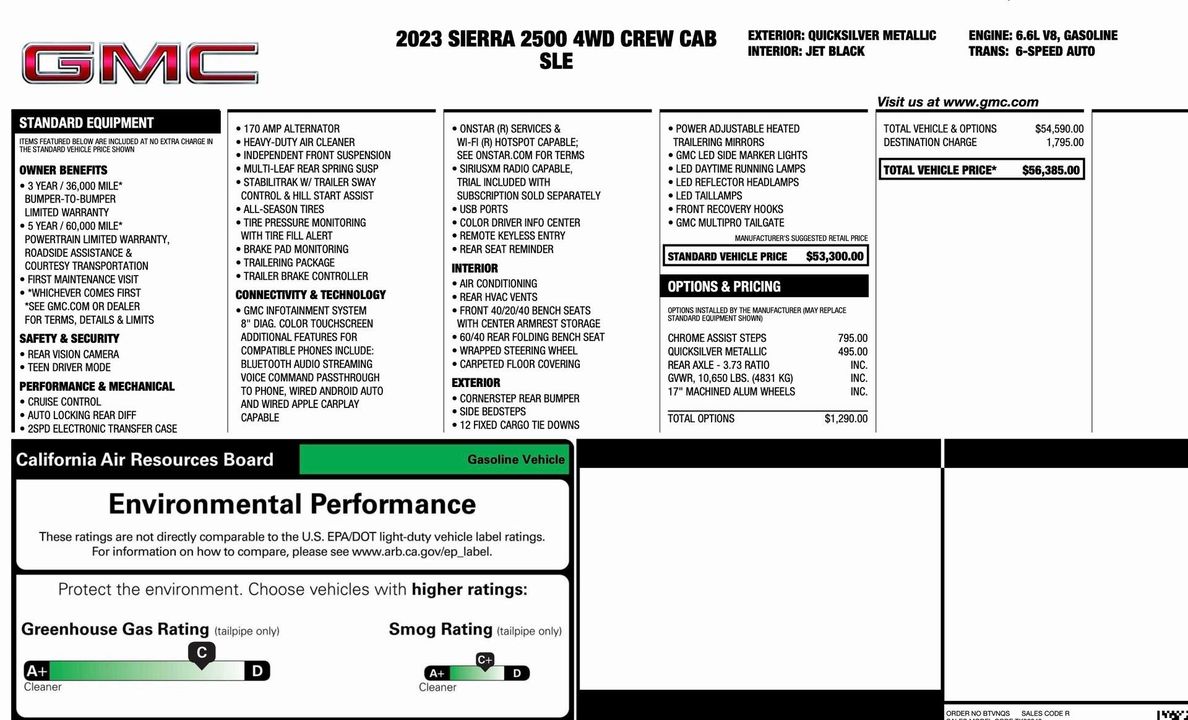 2023 GMC Sierra 2500HD