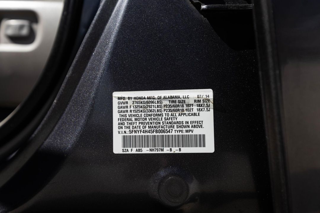 2015 Honda Pilot