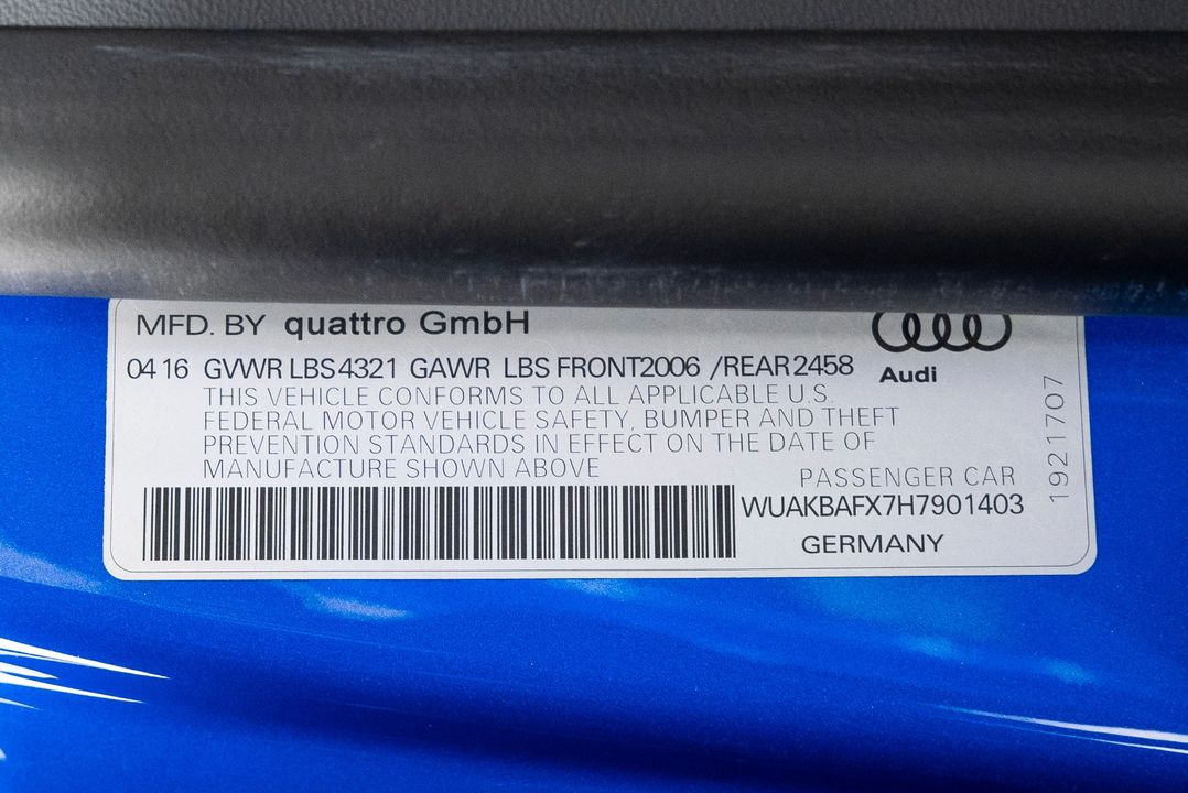 2017 Audi R8