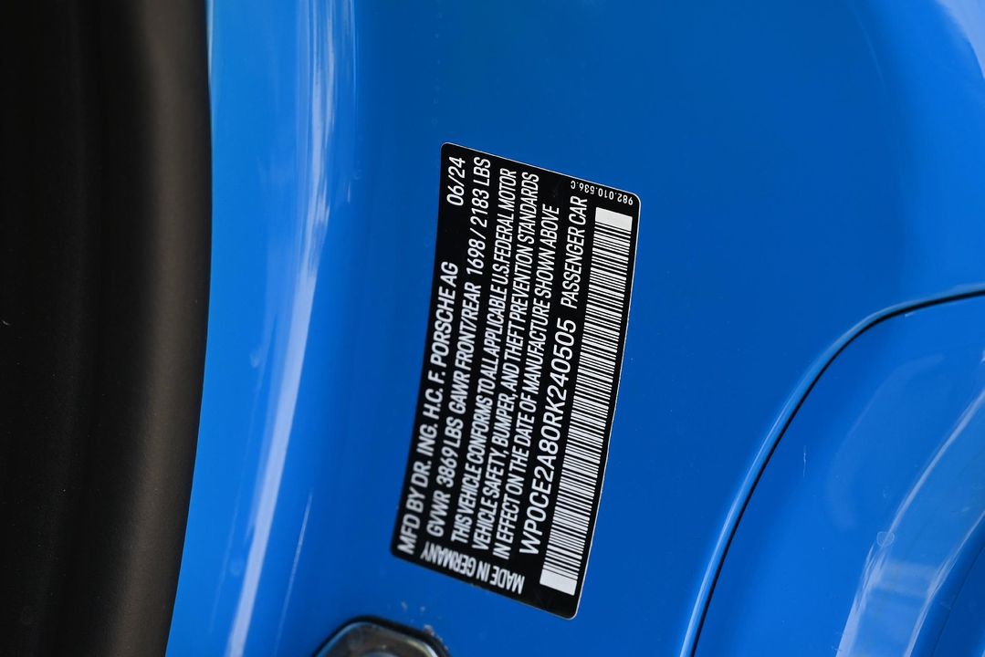 2024 PORSCHE BOXSTER