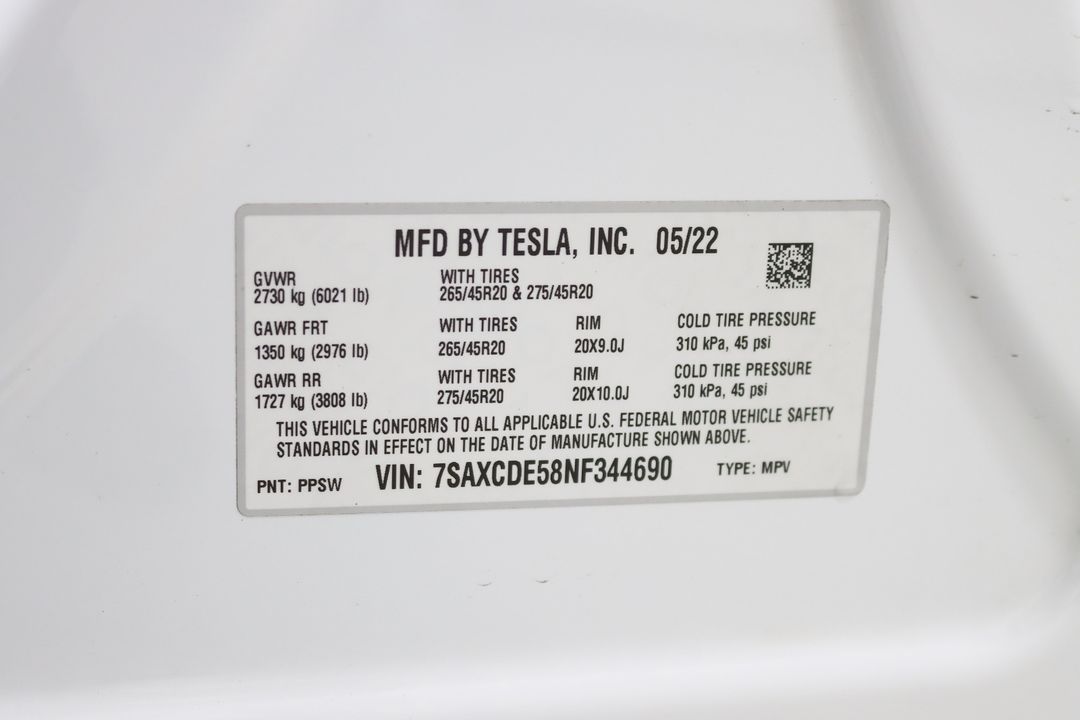 2022 Tesla Model X