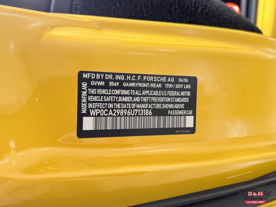 2006 Porsche Boxster