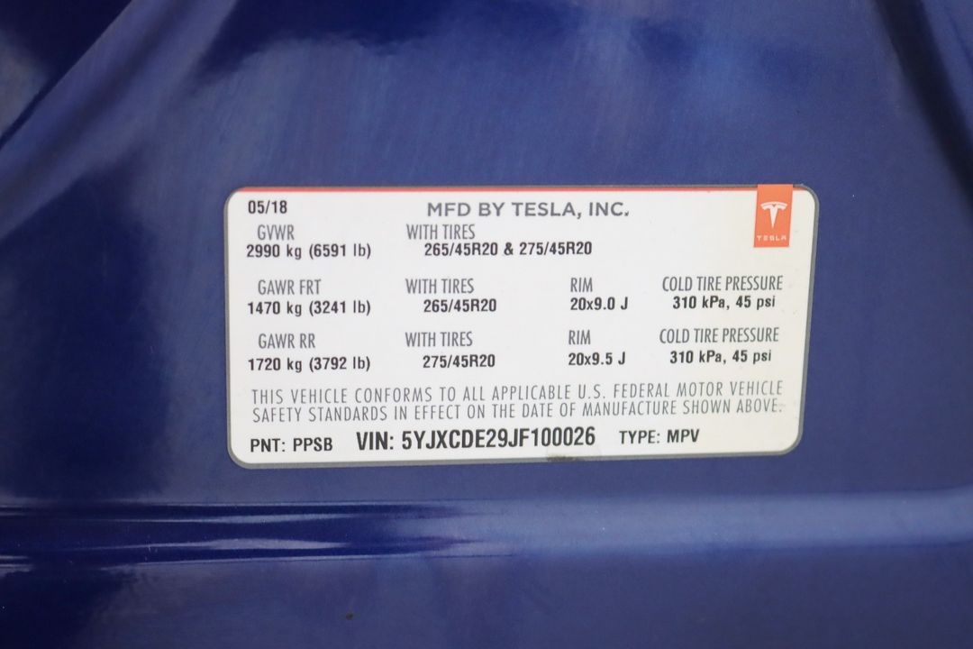2018 Tesla Model X
