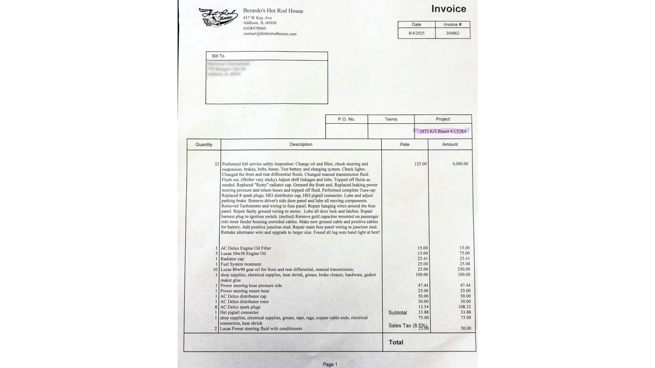 1972 Chevrolet Blazer