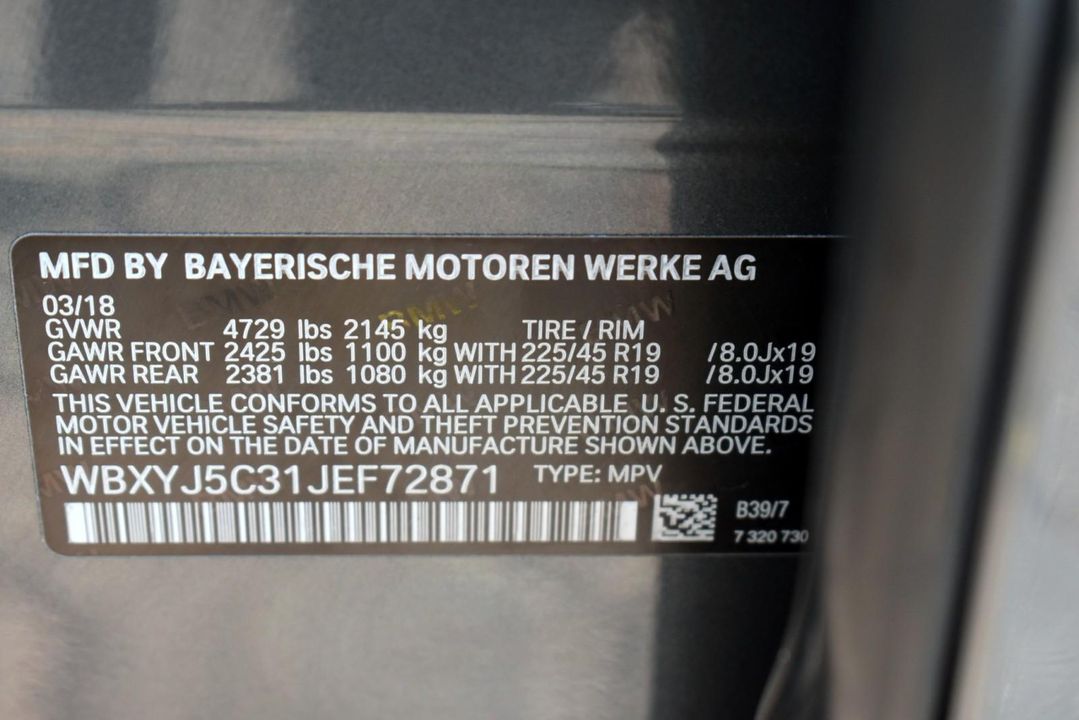 2018 BMW X2 xDrive28i w/ Convenience Package, Park Distance Control, Navigation Busi