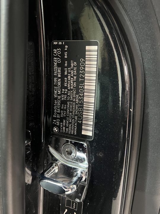 2003 BMW Z4