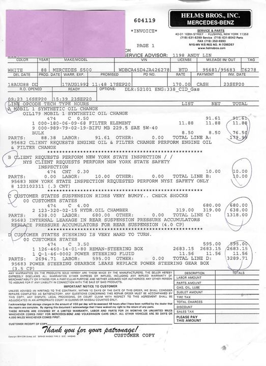 1988 Mercedes-Benz 560SEC