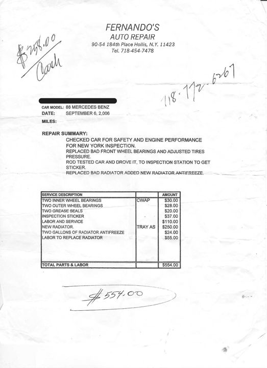 1988 Mercedes-Benz 560SEC