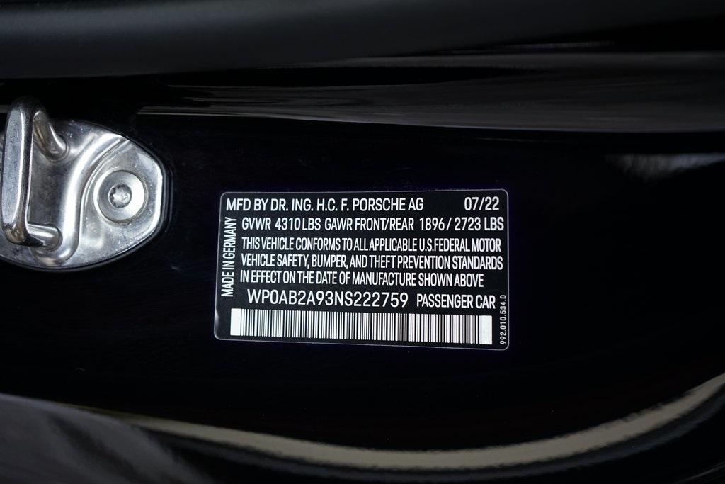 2022 Porsche 911