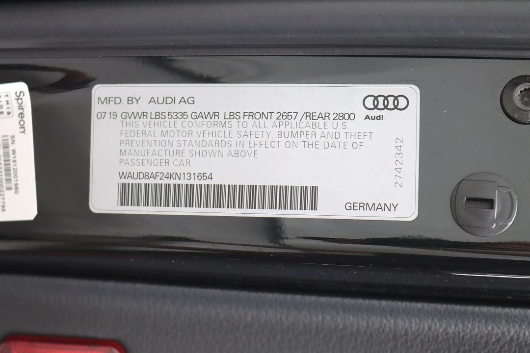 2019 Audi A6