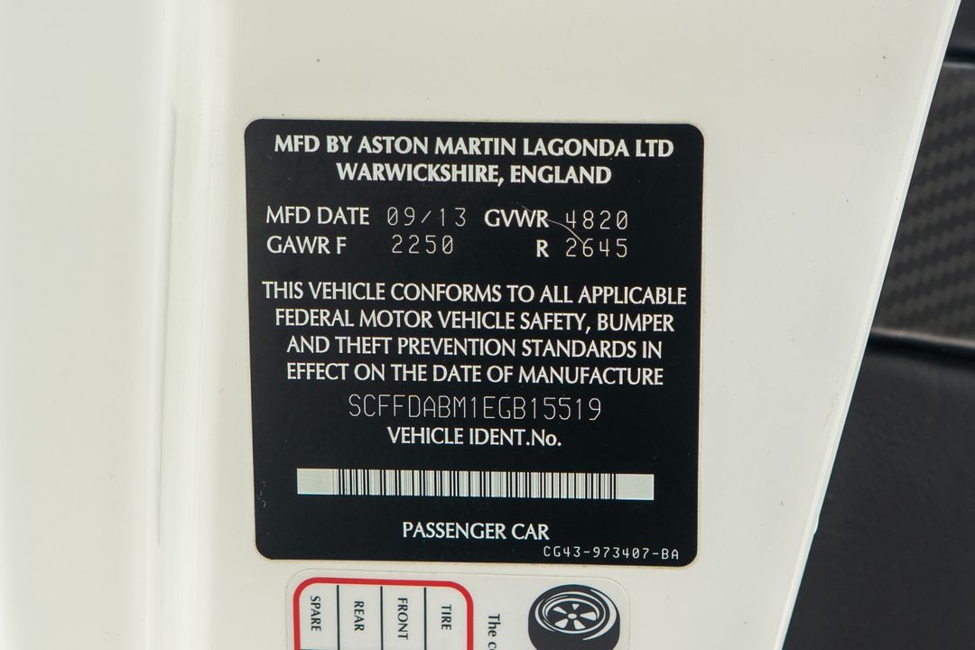 2014 Aston Martin DB9