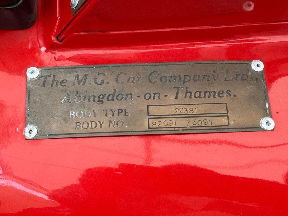 1952 MG MGTD