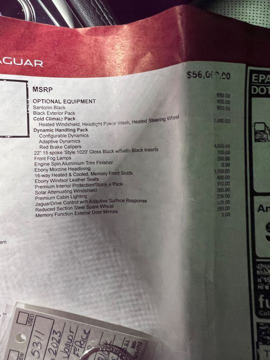2023 Jaguar F-PACE S P250 AWD