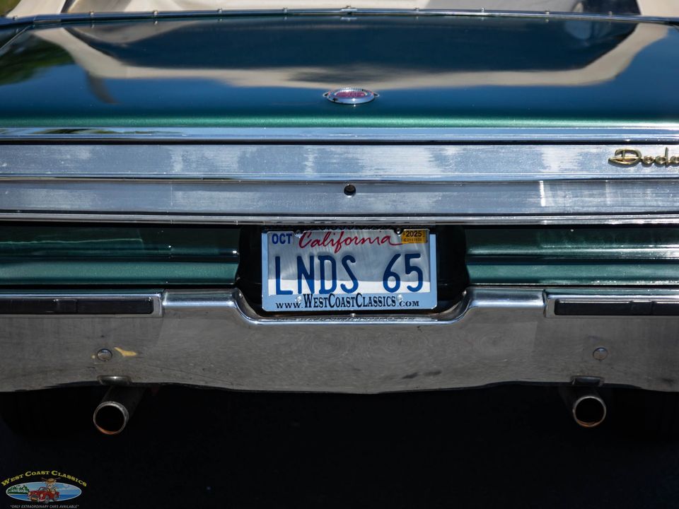 1965 Dodge Coronet 500 2 Door