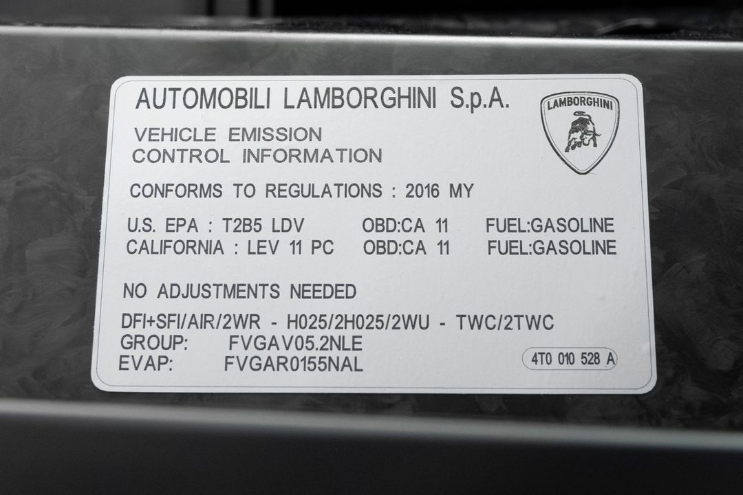 2016 Lamborghini Huracan