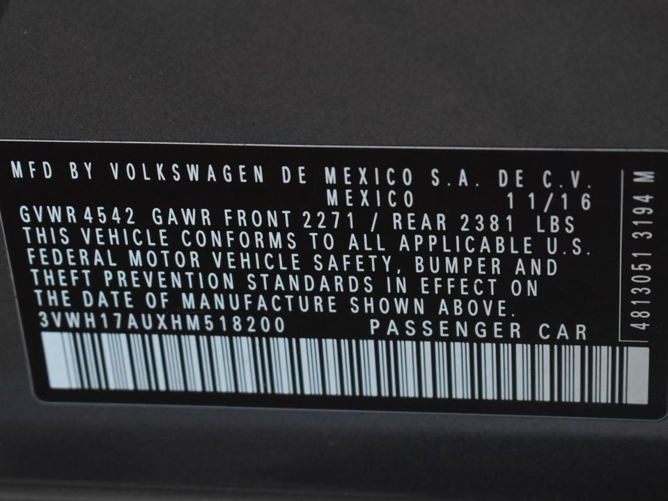 2017 Volkswagen Golf Alltrack