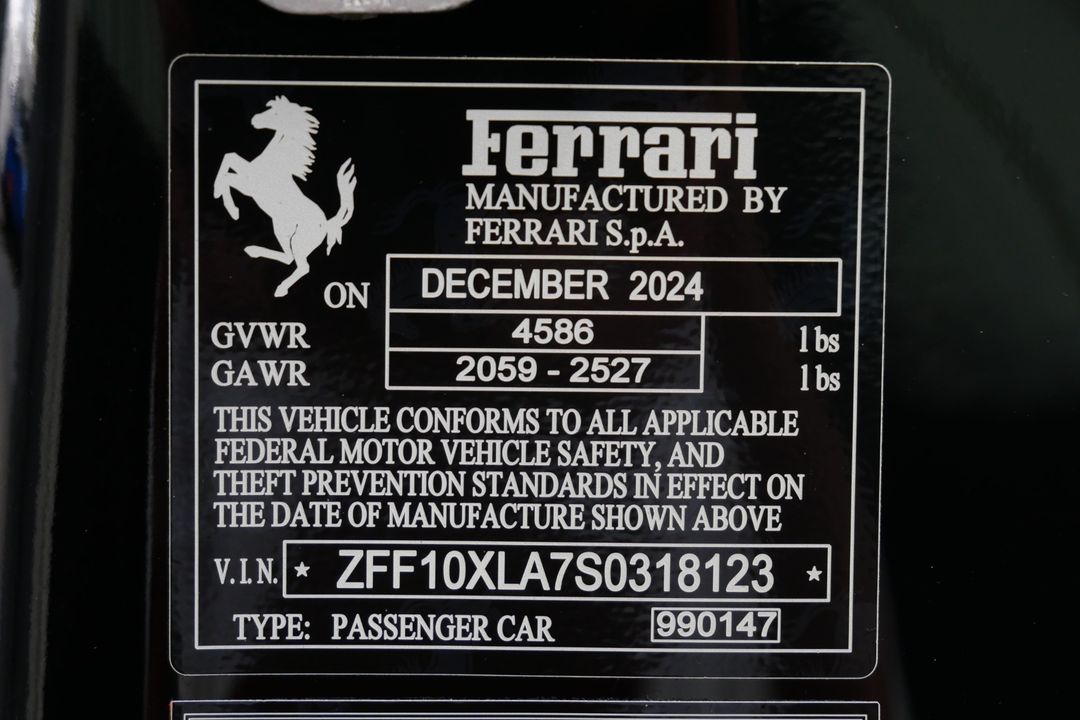 2025 Ferrari 12Cilindri