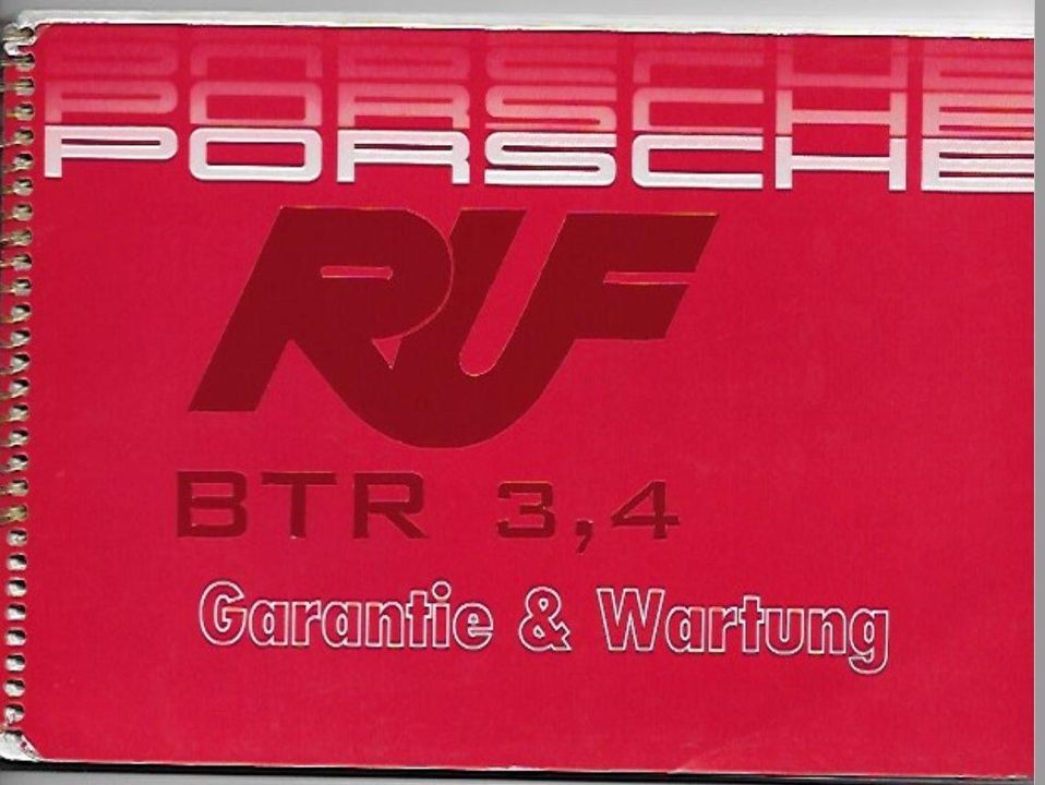 1989 Porsche 911/930 Turbo Ruf BTR Coupe