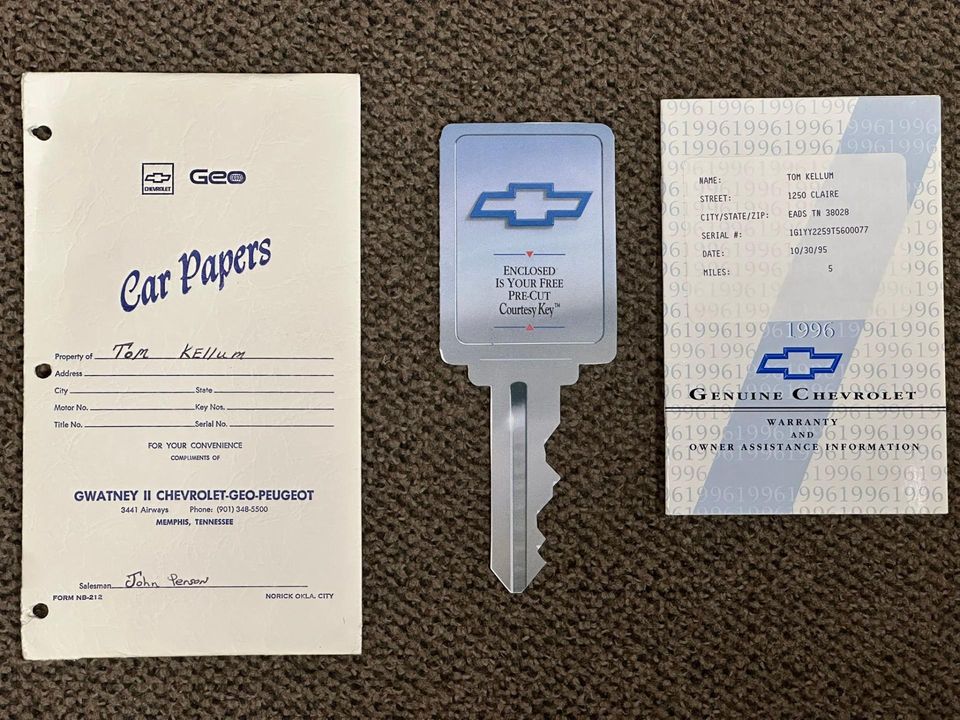 1996 Chevrolet Corvette Grand Sport