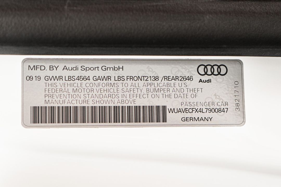 2020 Audi R8