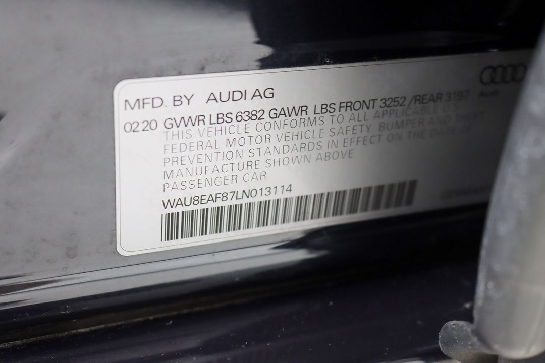 2020 Audi A8 L