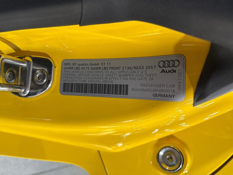 2011 Audi R8