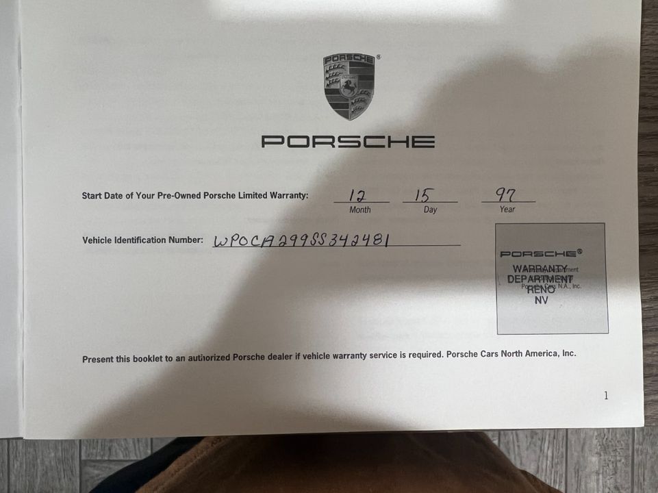 1995 Porsche 993 Carrera