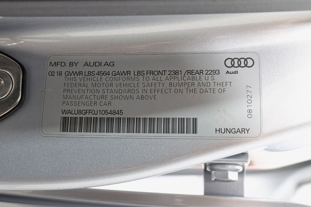 2018 Audi A3