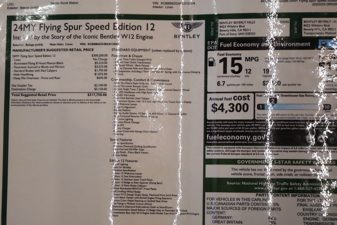 2024 Bentley Flying Spur