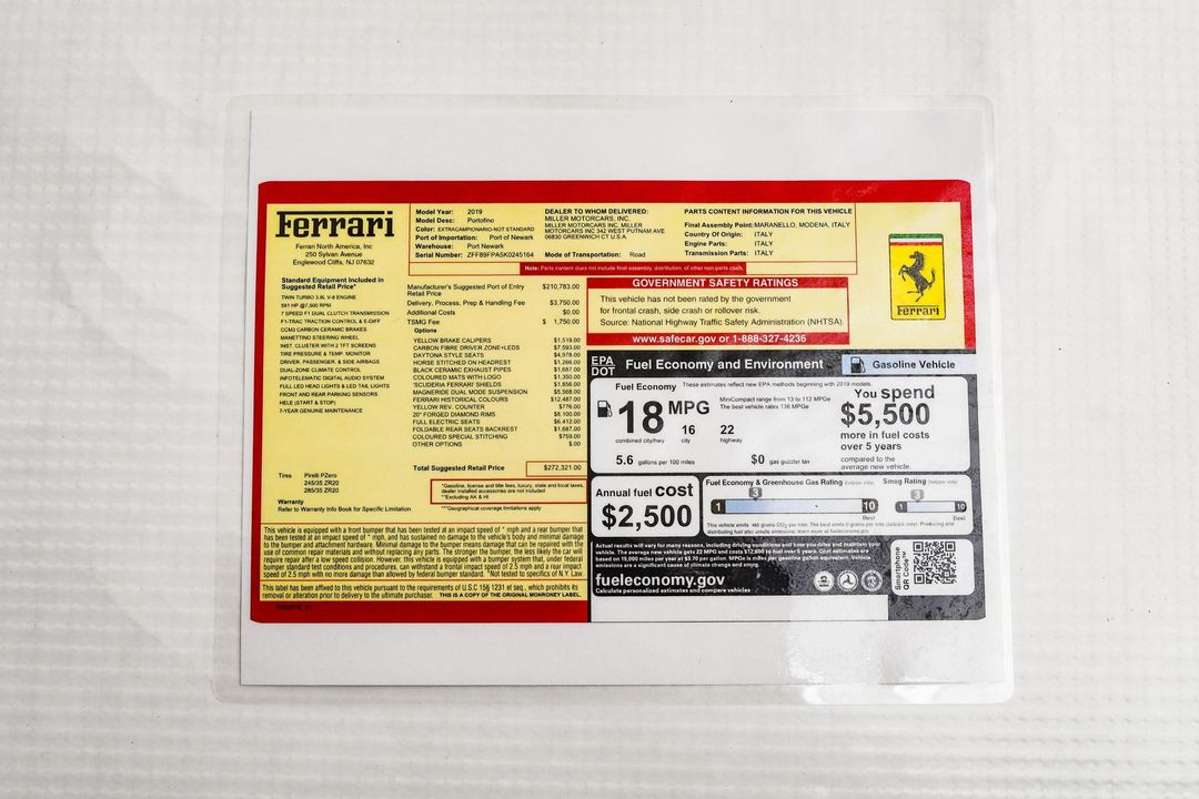 2019 Ferrari Portofino
