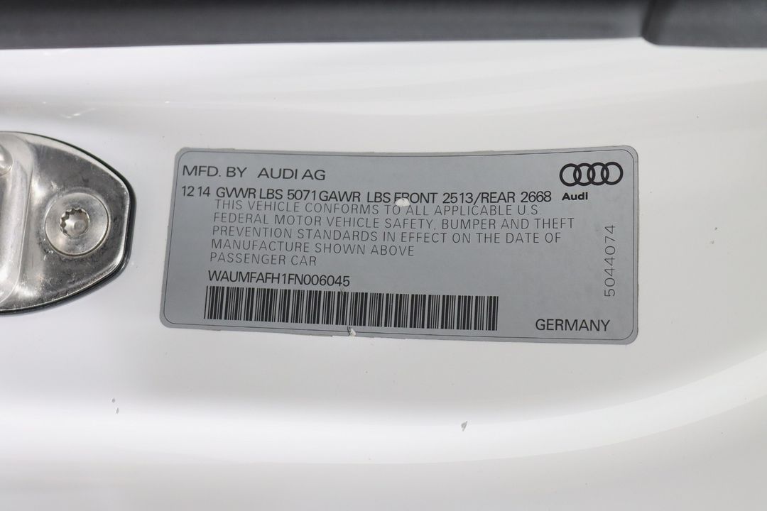 2015 Audi A5