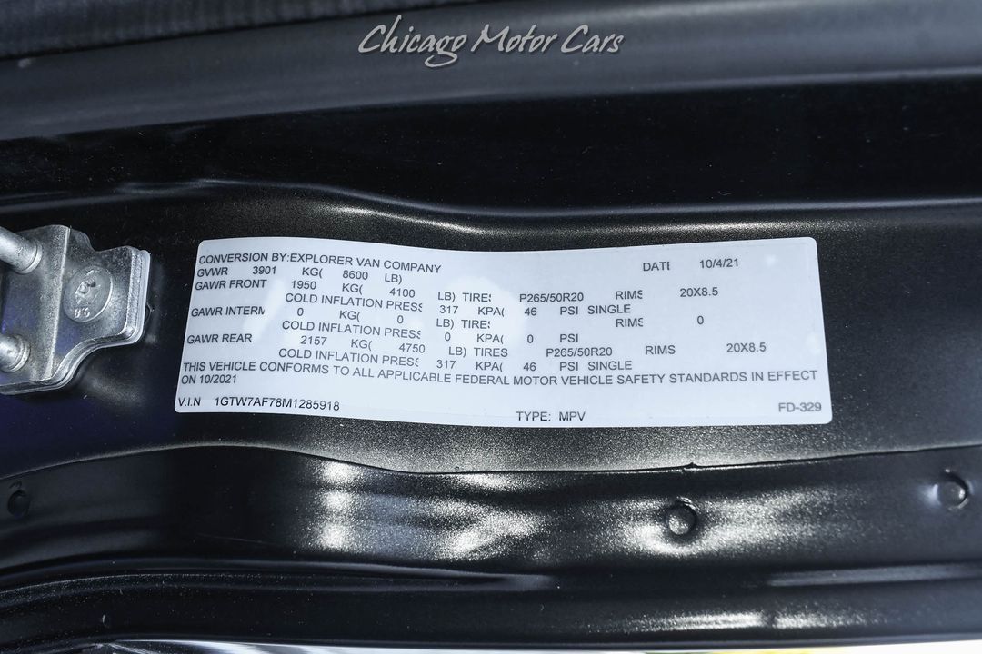 2021 GMC Savana 2500