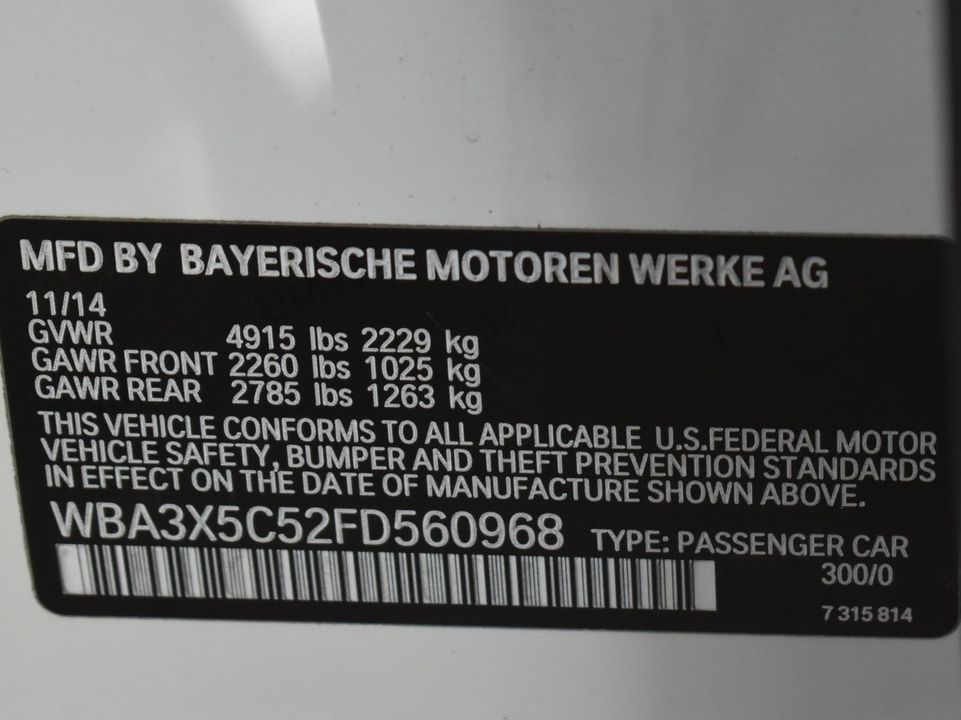 2015 BMW 3 Series