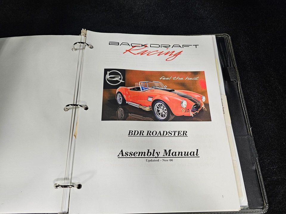 2008 Backdraft Racing Cobra Roadster