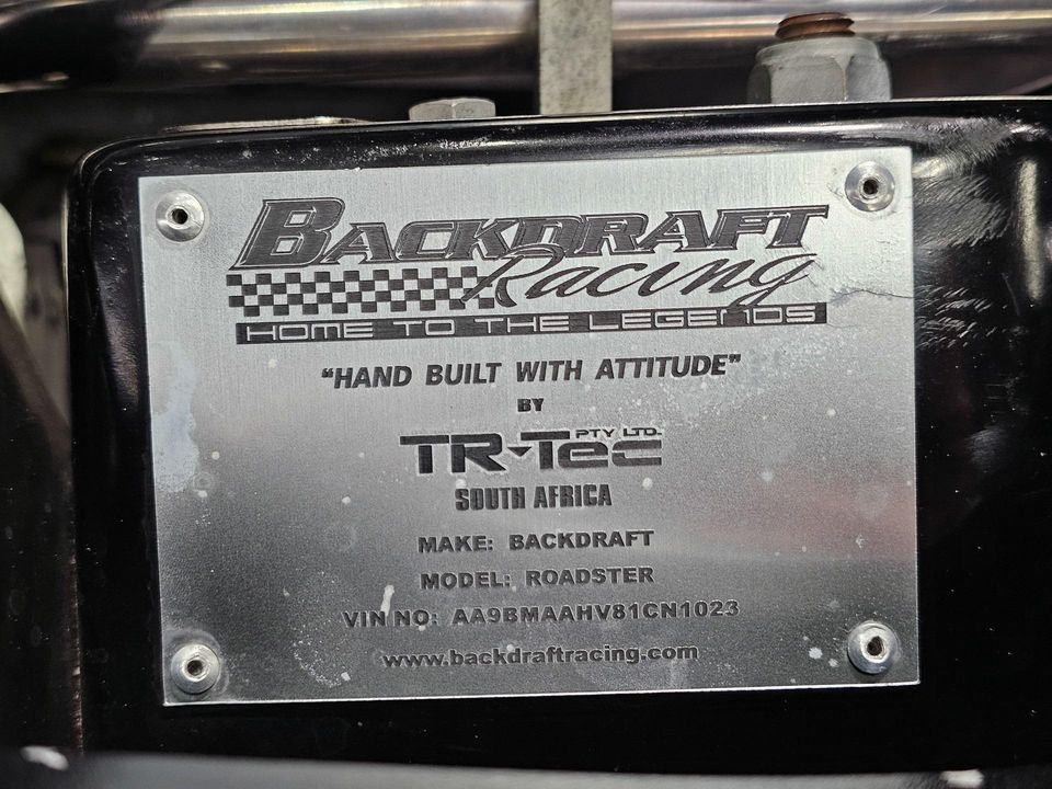 2008 Backdraft Racing Cobra Roadster