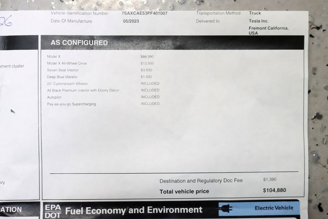 2023 Tesla Model X