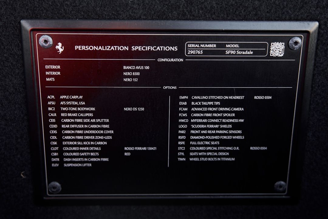 2023 Ferrari SF90 Stradale